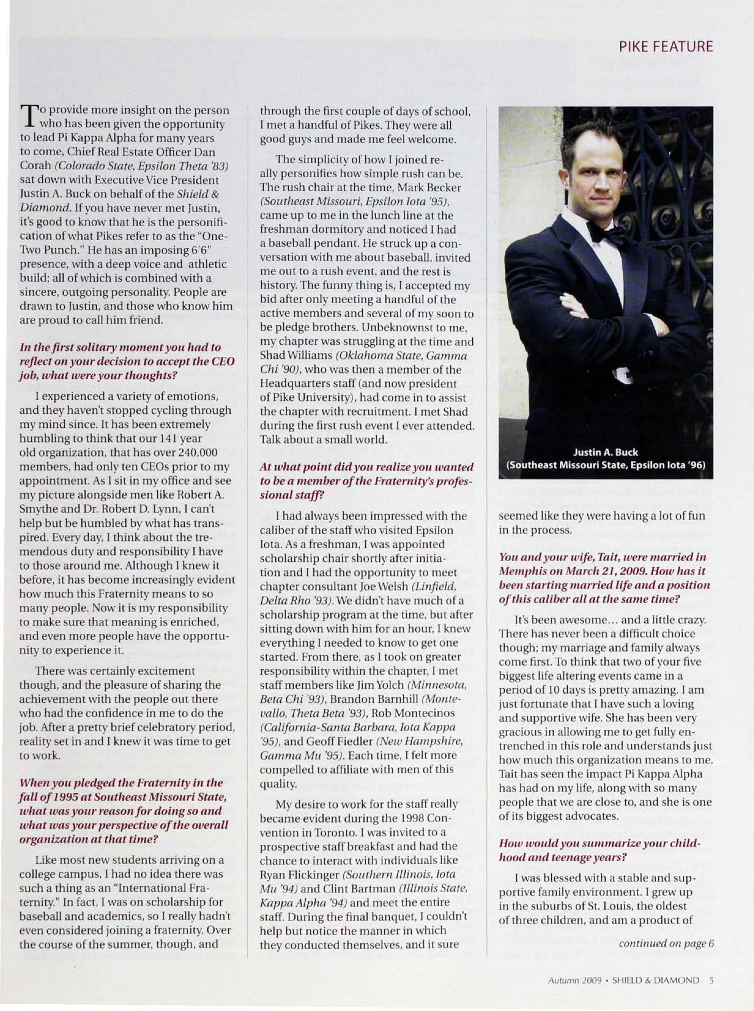 Pike Feature, Autumn 2009